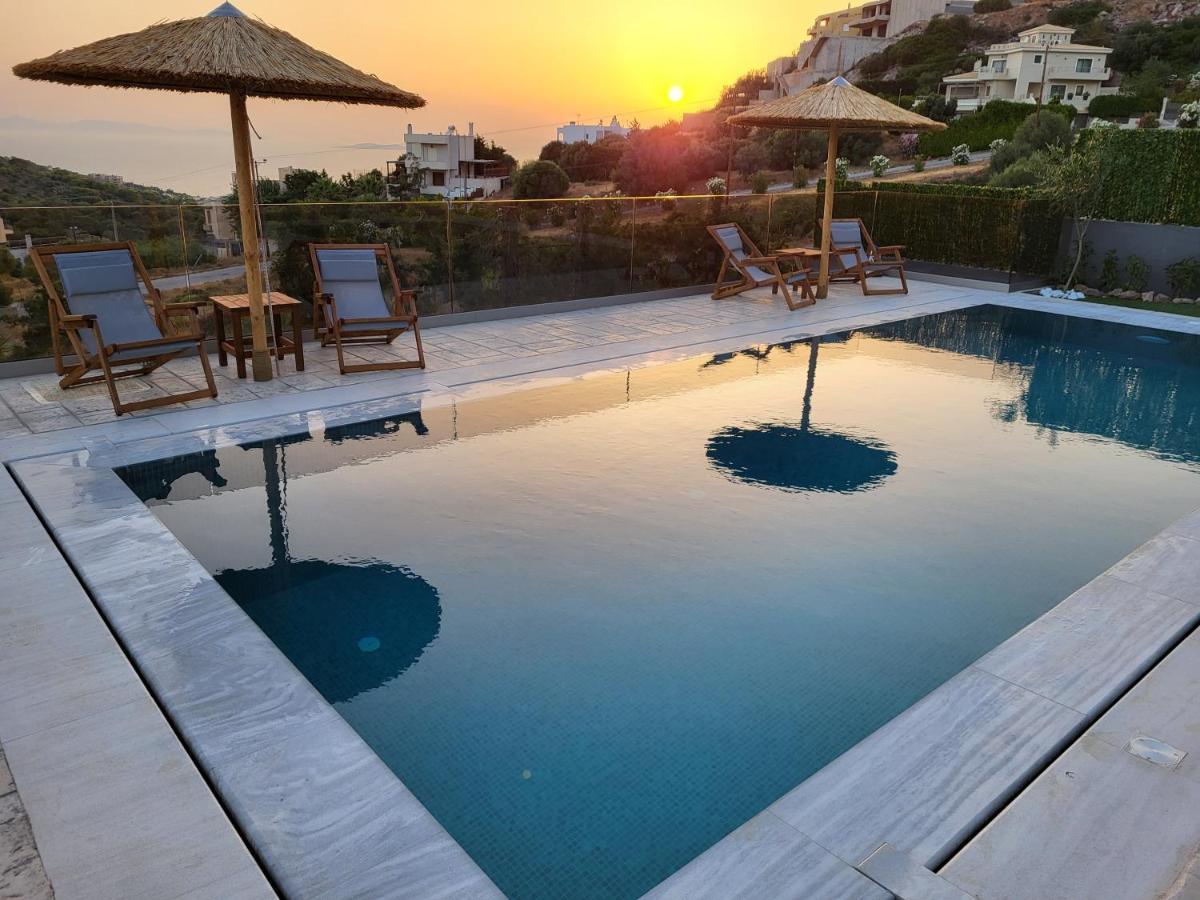 Stergiou Luxury Apartments With Shared Pool Anavyssos Exterior foto