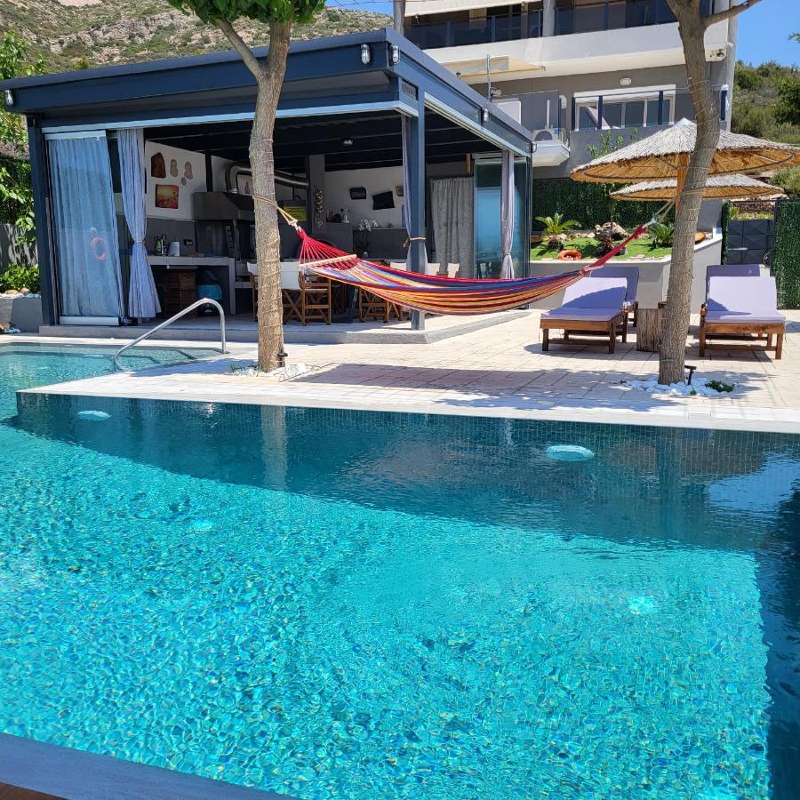 Stergiou Luxury Apartments With Shared Pool Anavyssos Exterior foto
